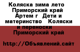 Коляска зима-лето - Приморский край, Артем г. Дети и материнство » Коляски и переноски   . Приморский край